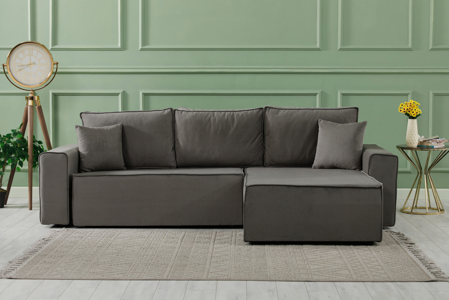 Coltar „Sebia” Grey
